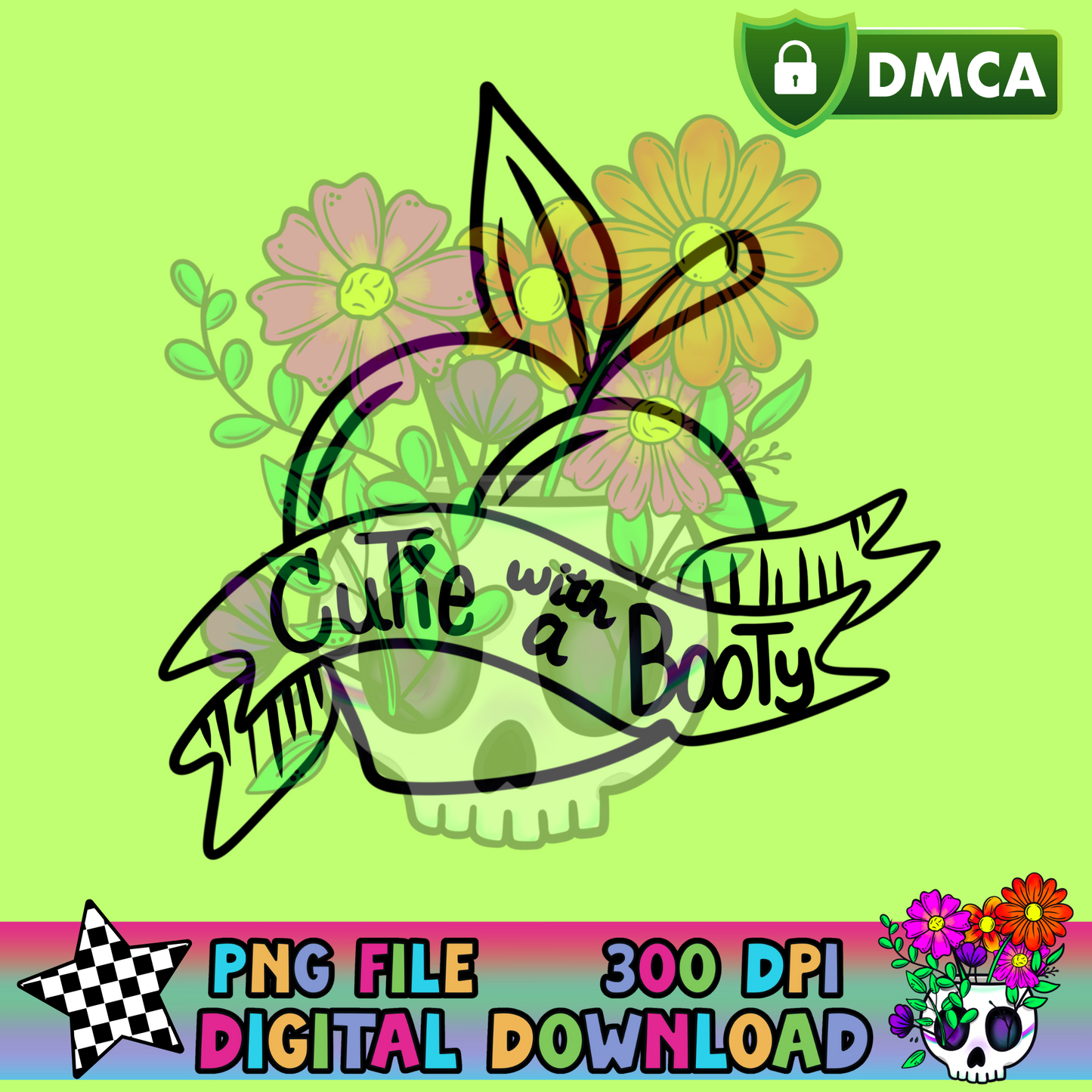 Cutie with a Booty - PNG