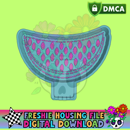 Patchwork Watermelon Mold Maker STL File