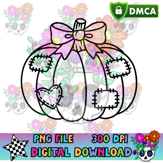 Patchy Pumpkin - PNG