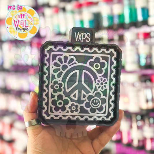 Peace Stamp - Freshie Mold