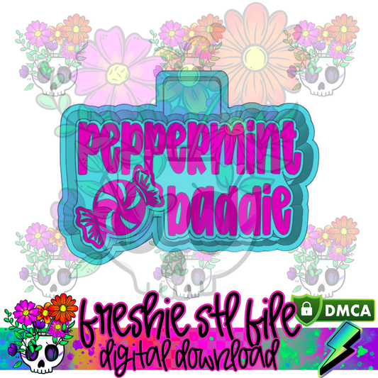 Peppermint Baddie Mold Maker STL File