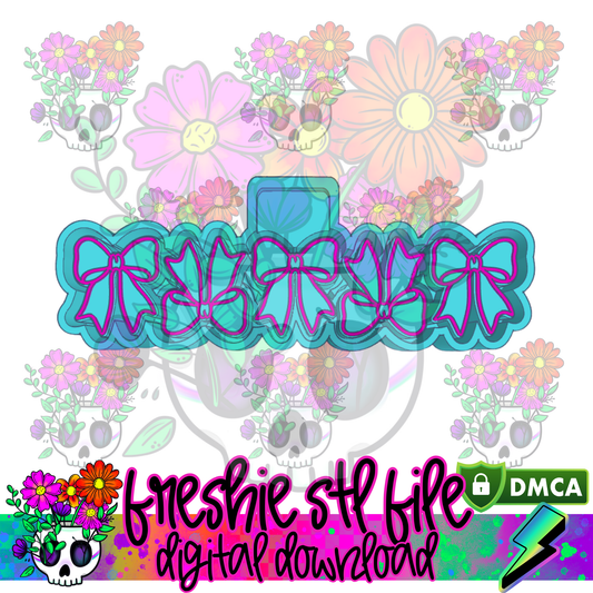 Plain Bow Littles Mold Maker STL File