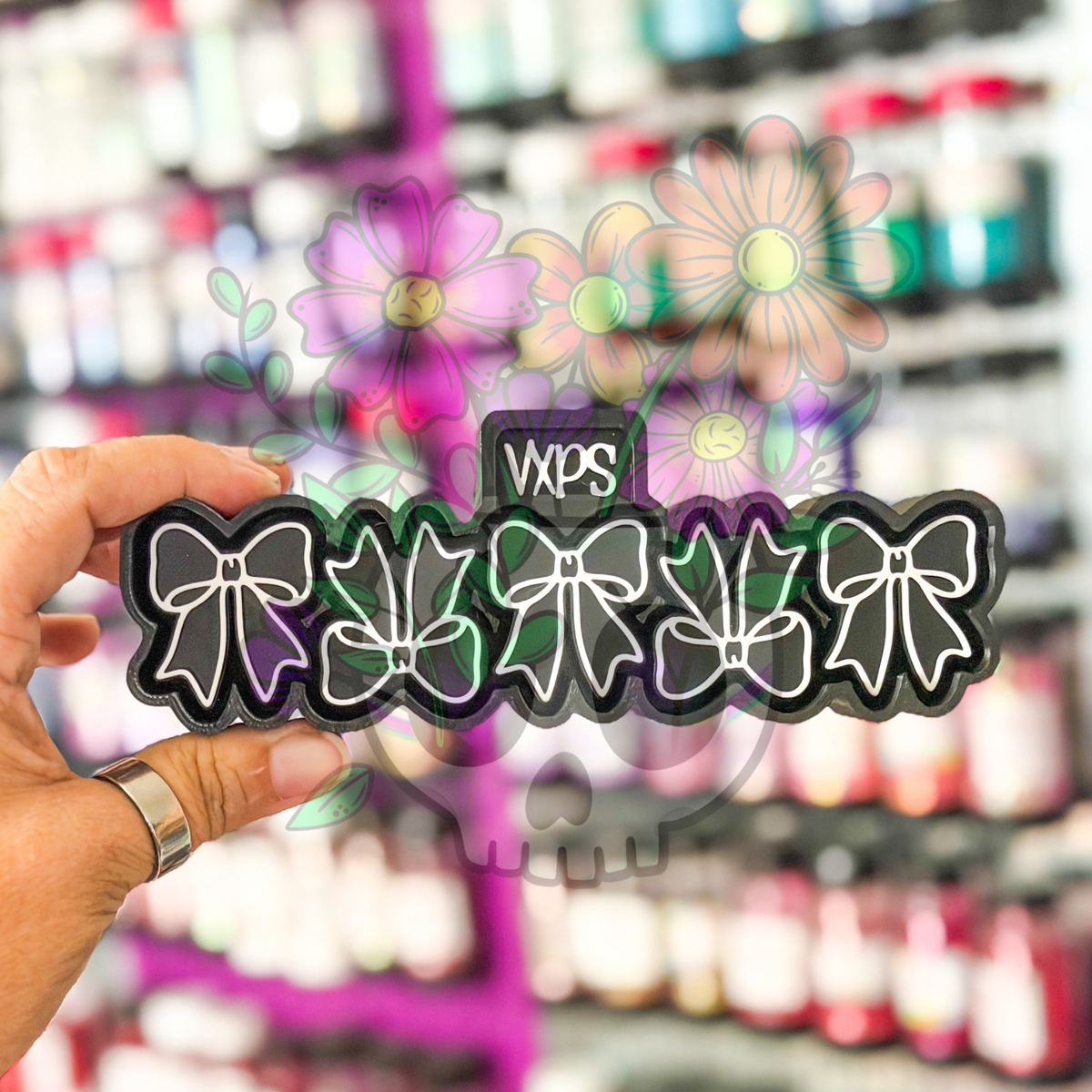 Plain Bow Littles - Freshie Mold