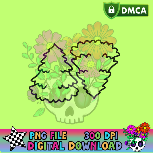 Plain Tree Vent Size - PNG