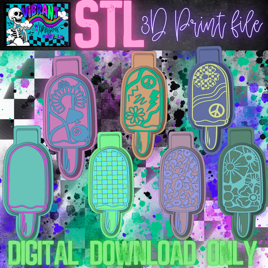 Popsicle Bundle Mold Maker STL File