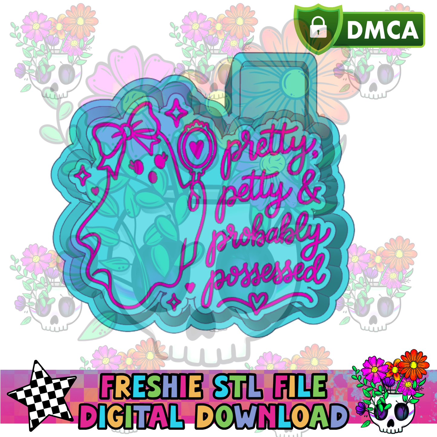 Pretty Petty Possessed Mold Maker STL File