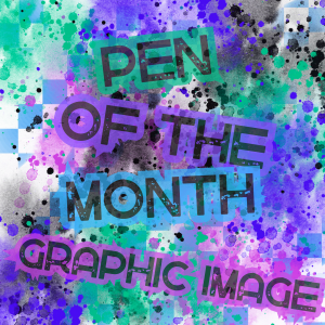 Pen of the Month - Graphic Image Ball Point Pen Monthly Subscription Club