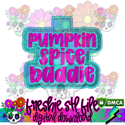 Pumpkin Spice Baddie Mold Maker STL File