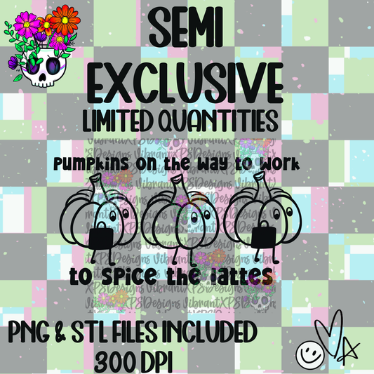 **VXP Semi Exclusive** Pumpkin Work Lattes