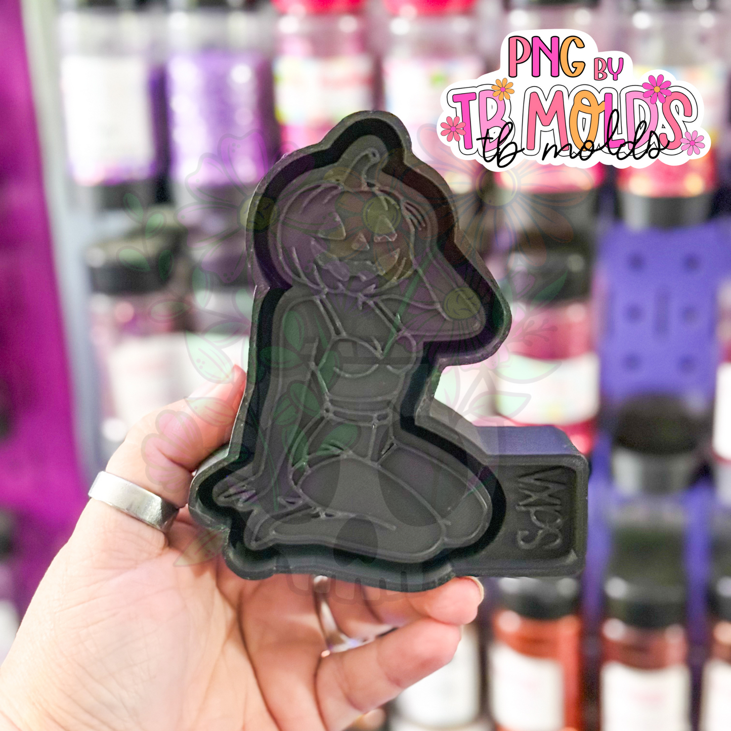Pumpkin Head Pin Up – Semi-Exclusive Freshie Mold