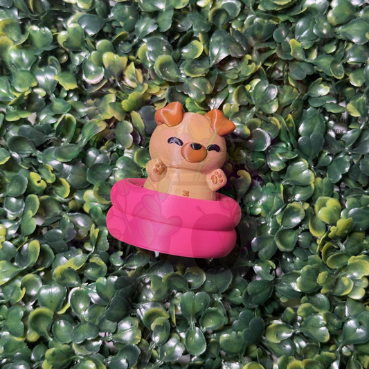 Puppy in Floatie Clicker