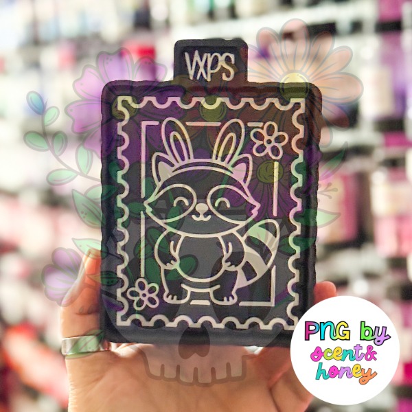 Raccoon Bunny Ear Stamp- Semi Exclusive