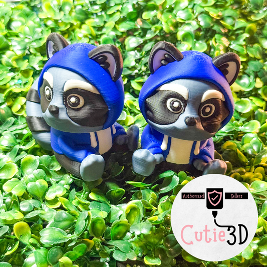 Raccoon in Hoodie Clicker