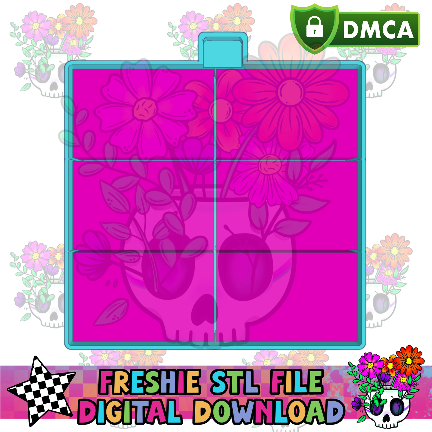 Rectangle Tray Mold Maker STL File