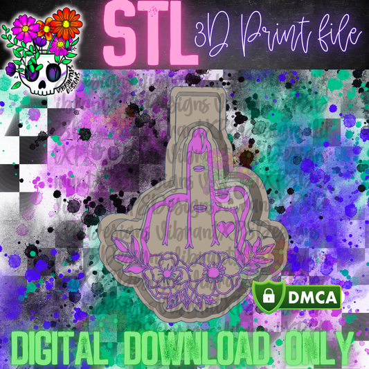 Respectfully Eff Off Mold Maker STL File