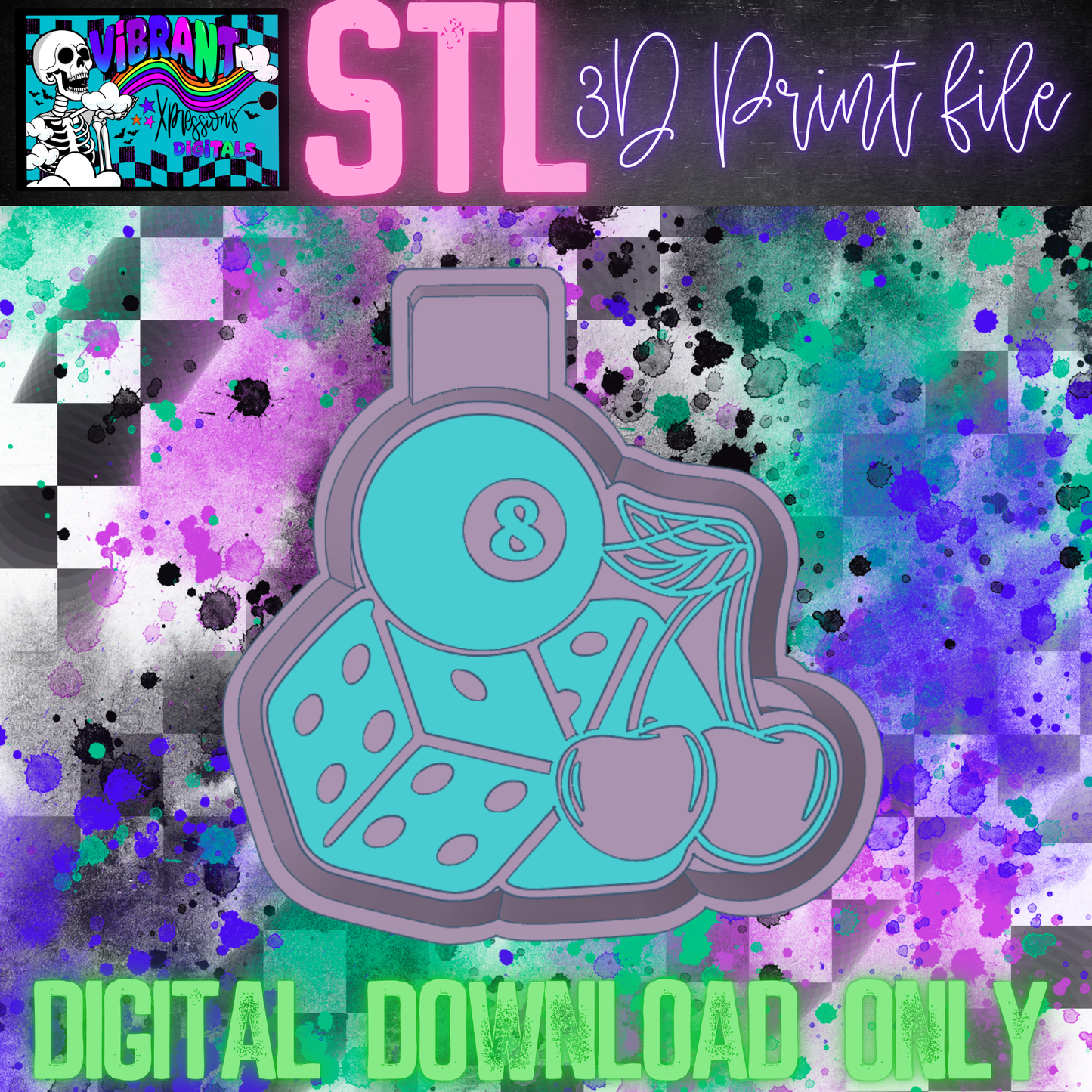 Rollin the Dice Mold Maker STL File