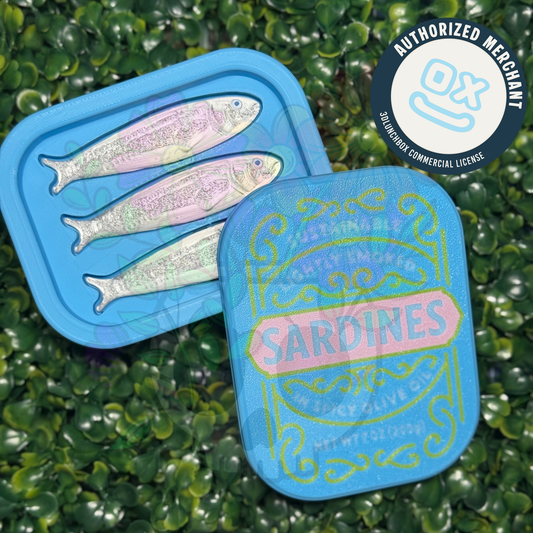 Large Sardines Tin Clicker - Wholesale