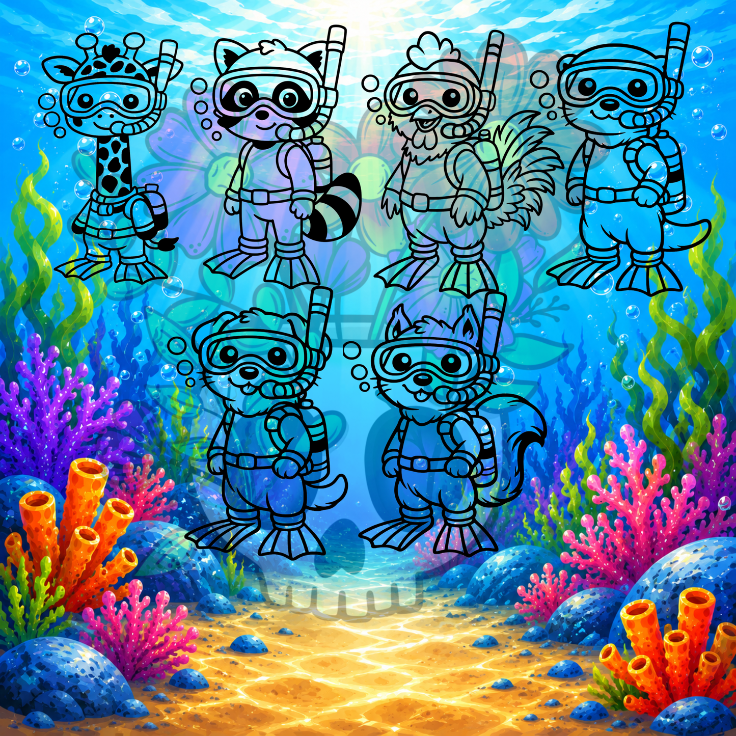 Scuba Animals Bundle