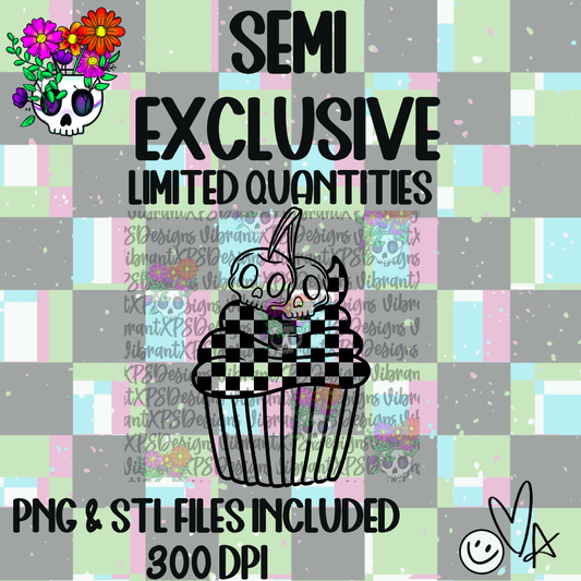**VXP Semi Exclusive** Skull Cherry Cupcake