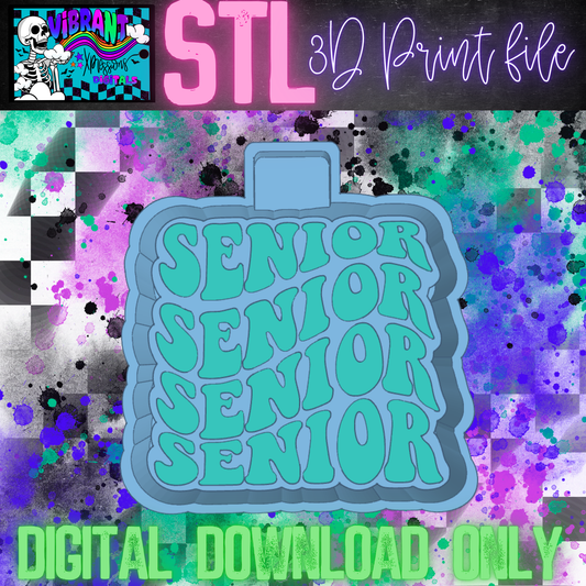 Senior Senior Senior Wavy Mold Maker STL File
