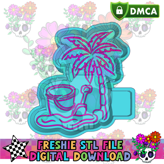 Serene Beach Mold Maker STL File