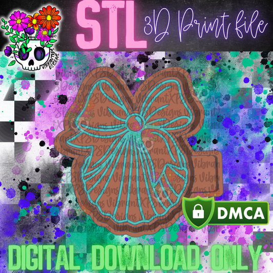 Shell Bow Mold Maker STL File