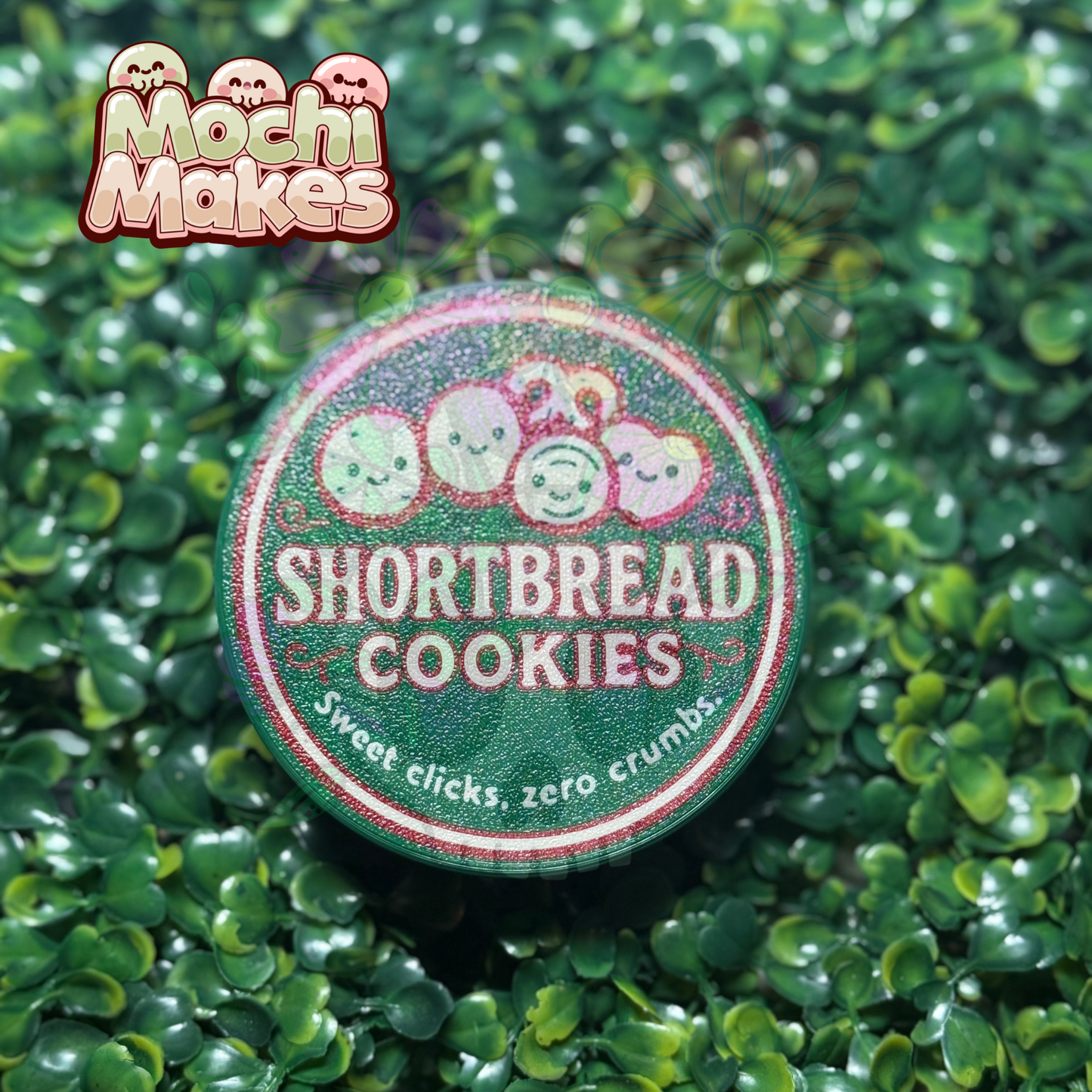 Short Bread Cookie Tin Fidget Clicker