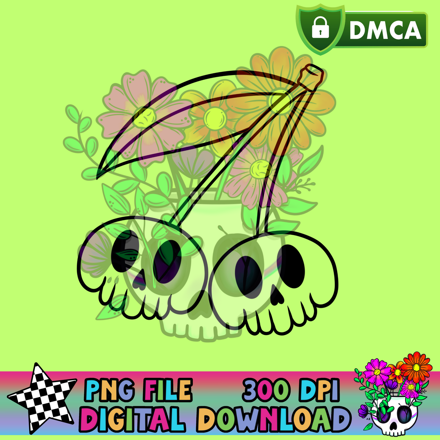 Skellie Cherries - PNG