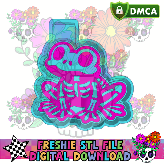 Skellie Frog Mold Maker STL File