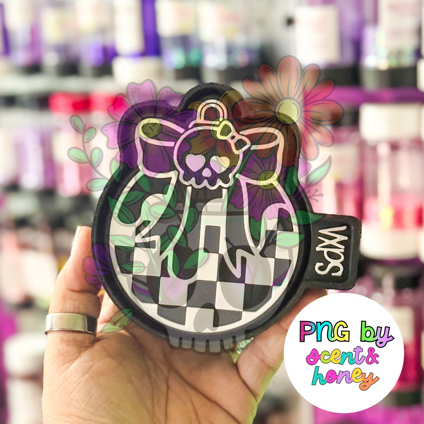 Spooky Skull Ornament Freshie Mold - Semi Exclusive