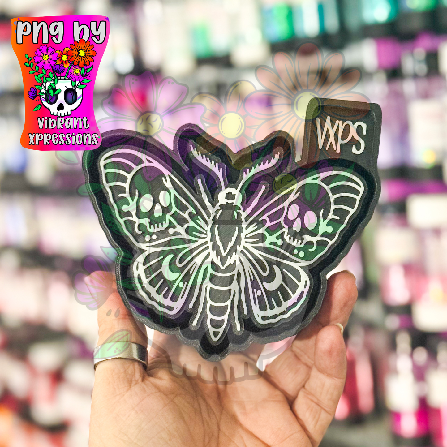 Skull Death Moth - Freshie Mold