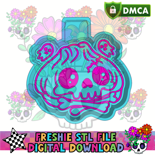 Skull Dumpling Mold Maker STL File