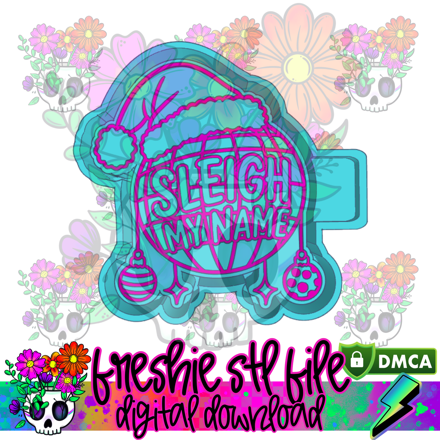 Sleigh My Name Mold Maker STL File