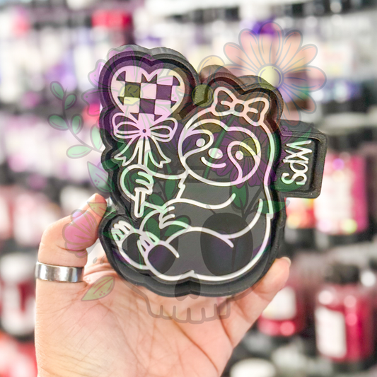 Sloth with Heart Balloon- Semi Exclusive