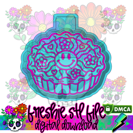 Smiley Pie Mold Maker STL File