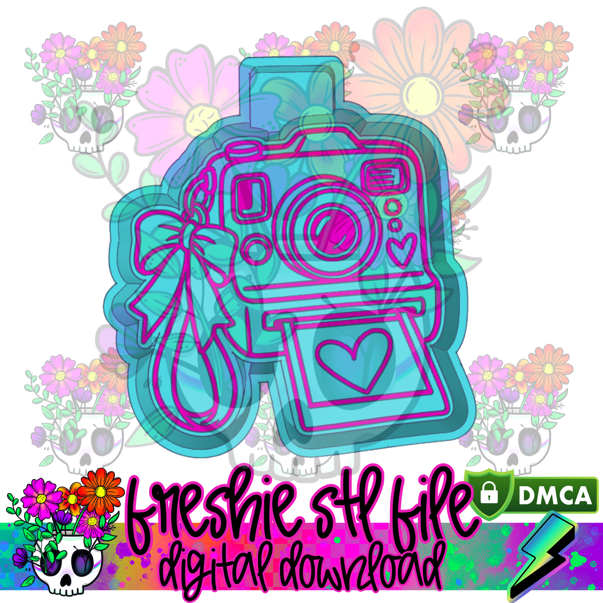 Snapshot Camera Mold Maker STL File