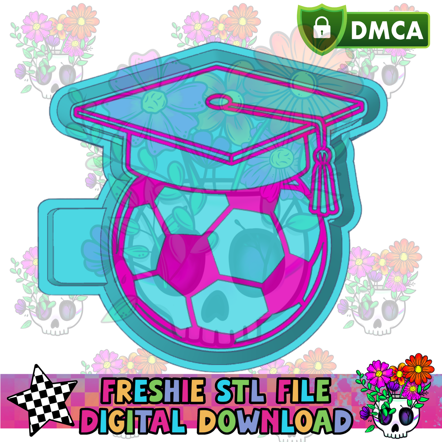 Soccer Grad Mold Maker STL File