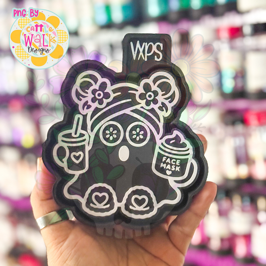 Dumpling Flower - Freshie Mold Spa Ghost