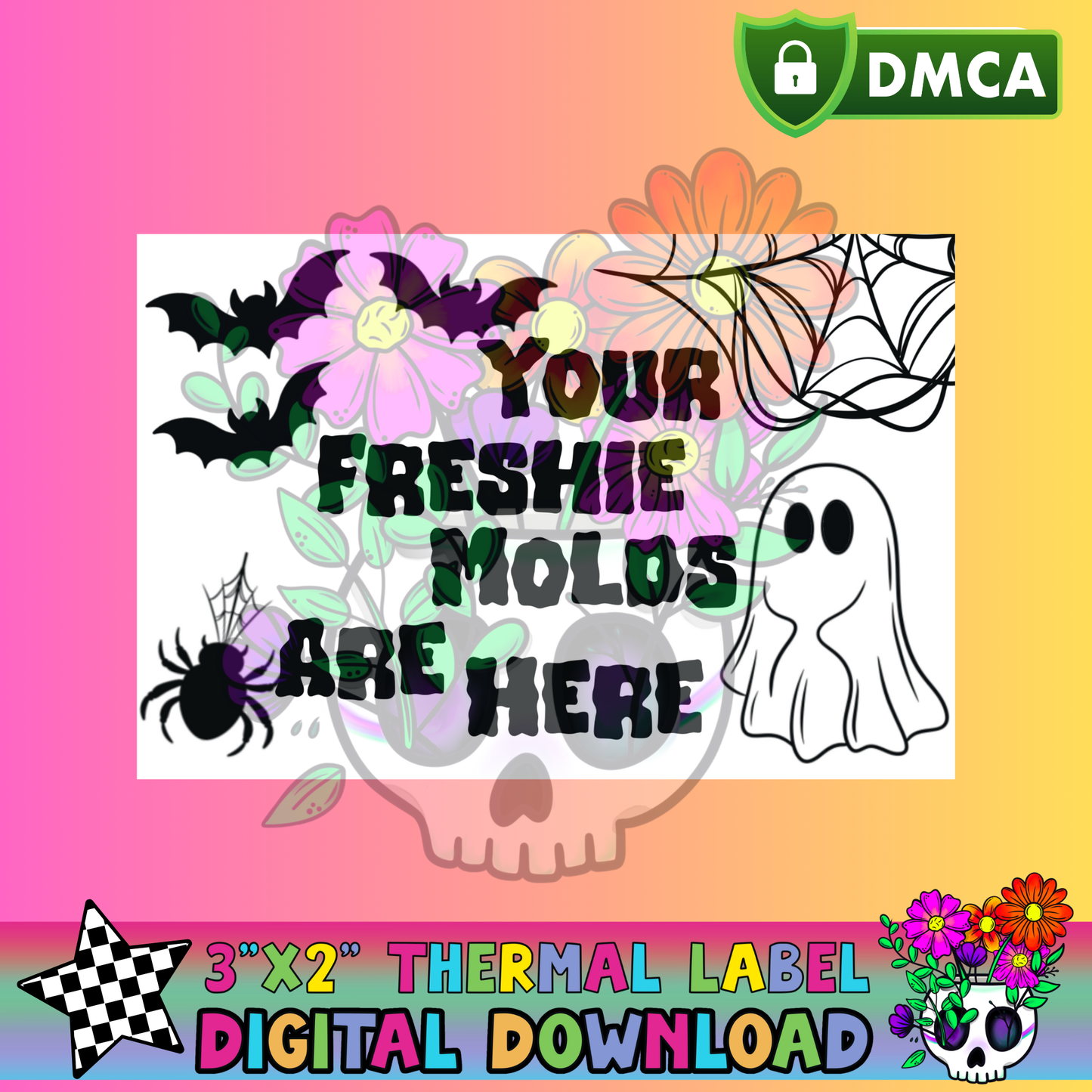 Spooky Freshie Molds – Thermal Label Digital Download