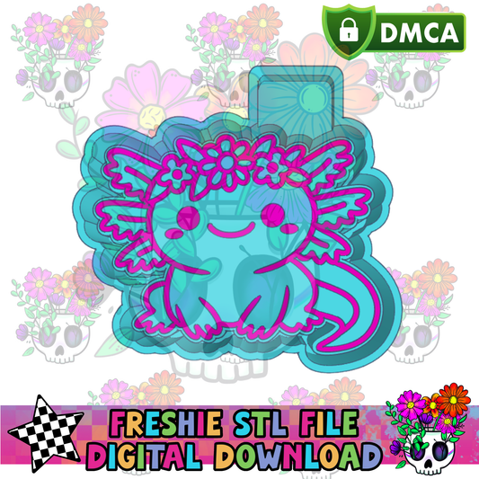 Spring Axolotl STL File