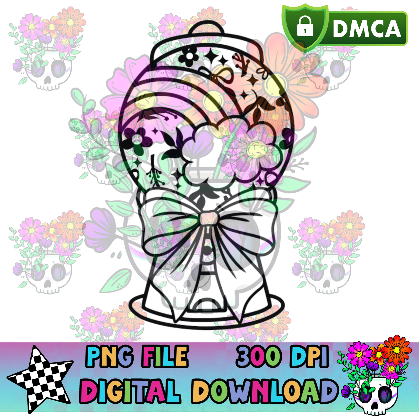 Spring Gumball Machine - PNG
