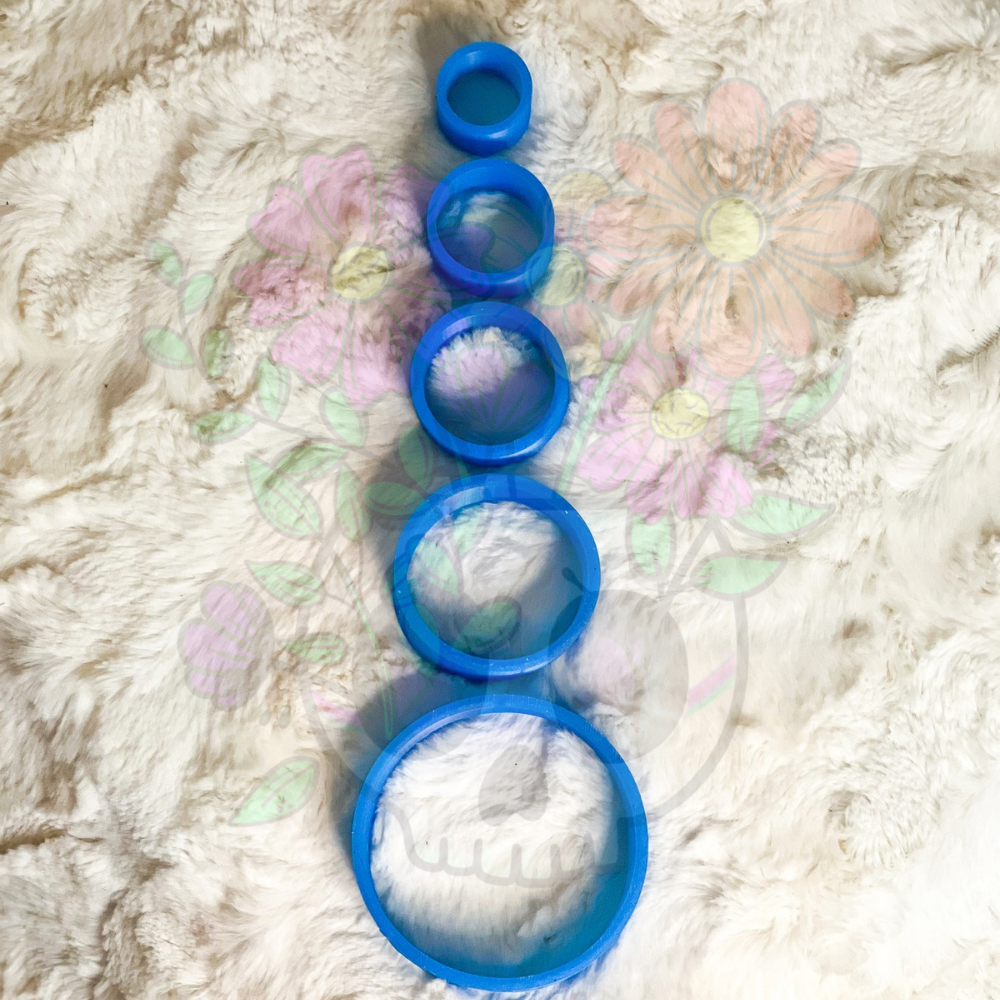 Circle Freshie Separators Mold Maker STL File