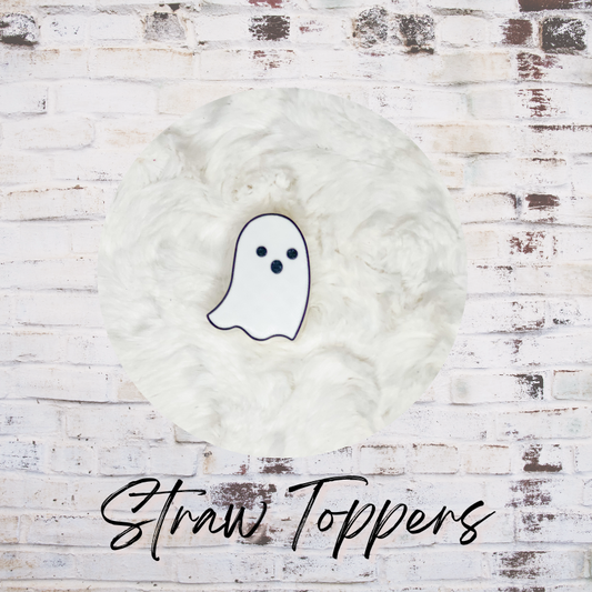 Ghostie Straw Topper