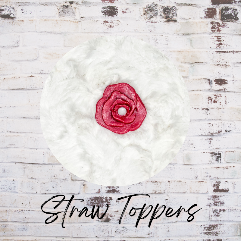 Simple Rose Straw Topper