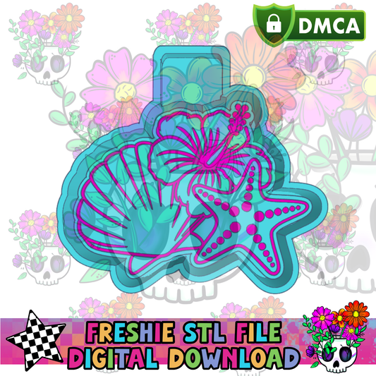 Summer Shells Mold Maker STL File