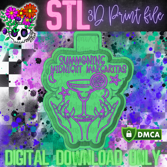 Summoning Midnight Margaritas Mold Maker STL File