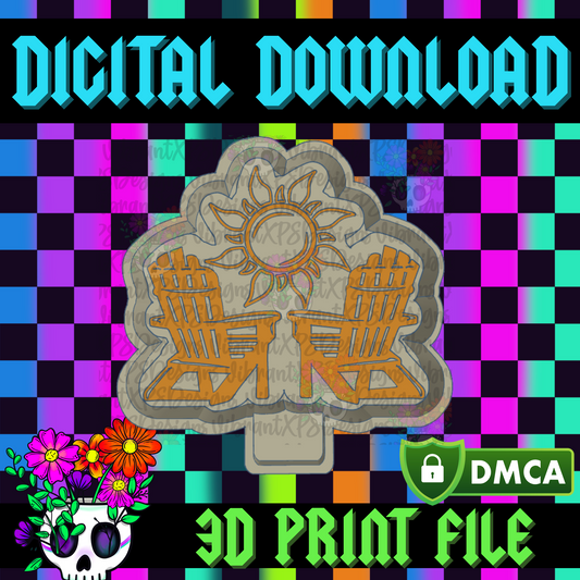 Sun Sitting Mold Maker STL File