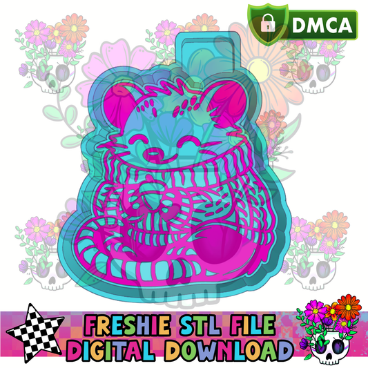 Sweater Weather Opossum Mold Maker STL File