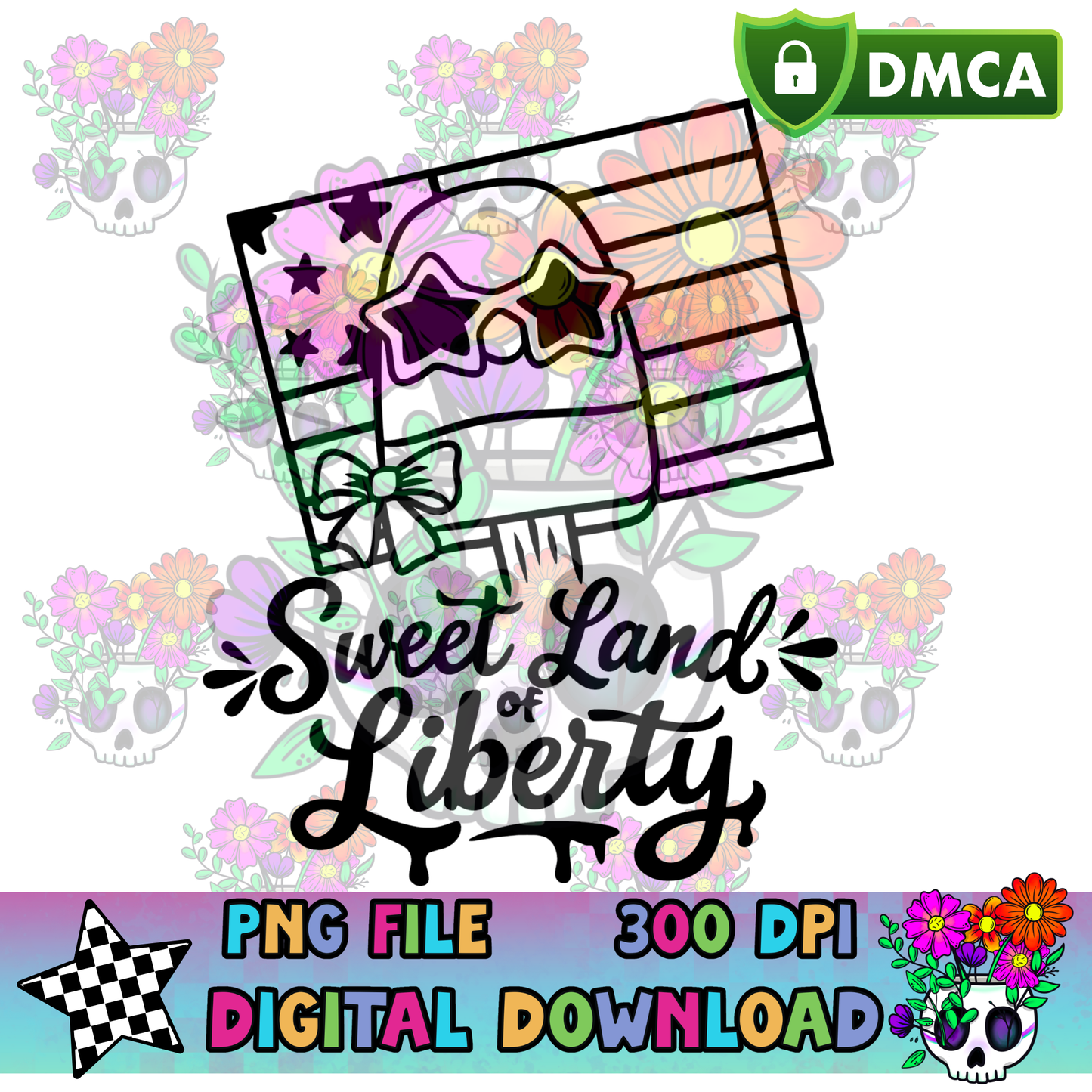 Sweet Land Of Liberty - PNG