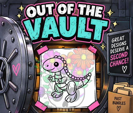 Out of the Vault - Balloon Dino T Rex